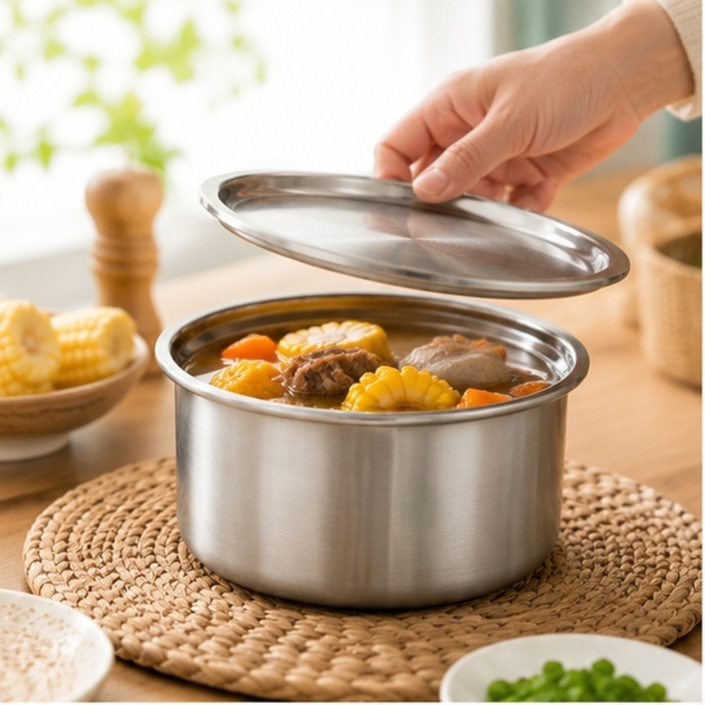 Meal Prep Containers - Tigela Ramekin Aço Inox 304 com