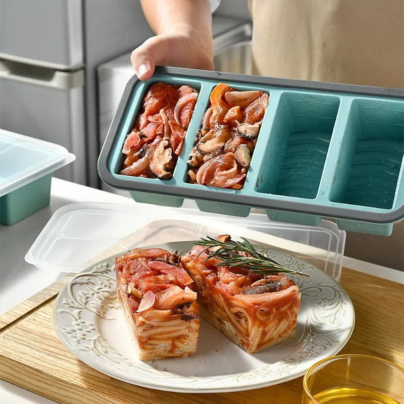 Souper Cubes, Formas de Silico - Meal Prep Chia Pudding avaliação e preço