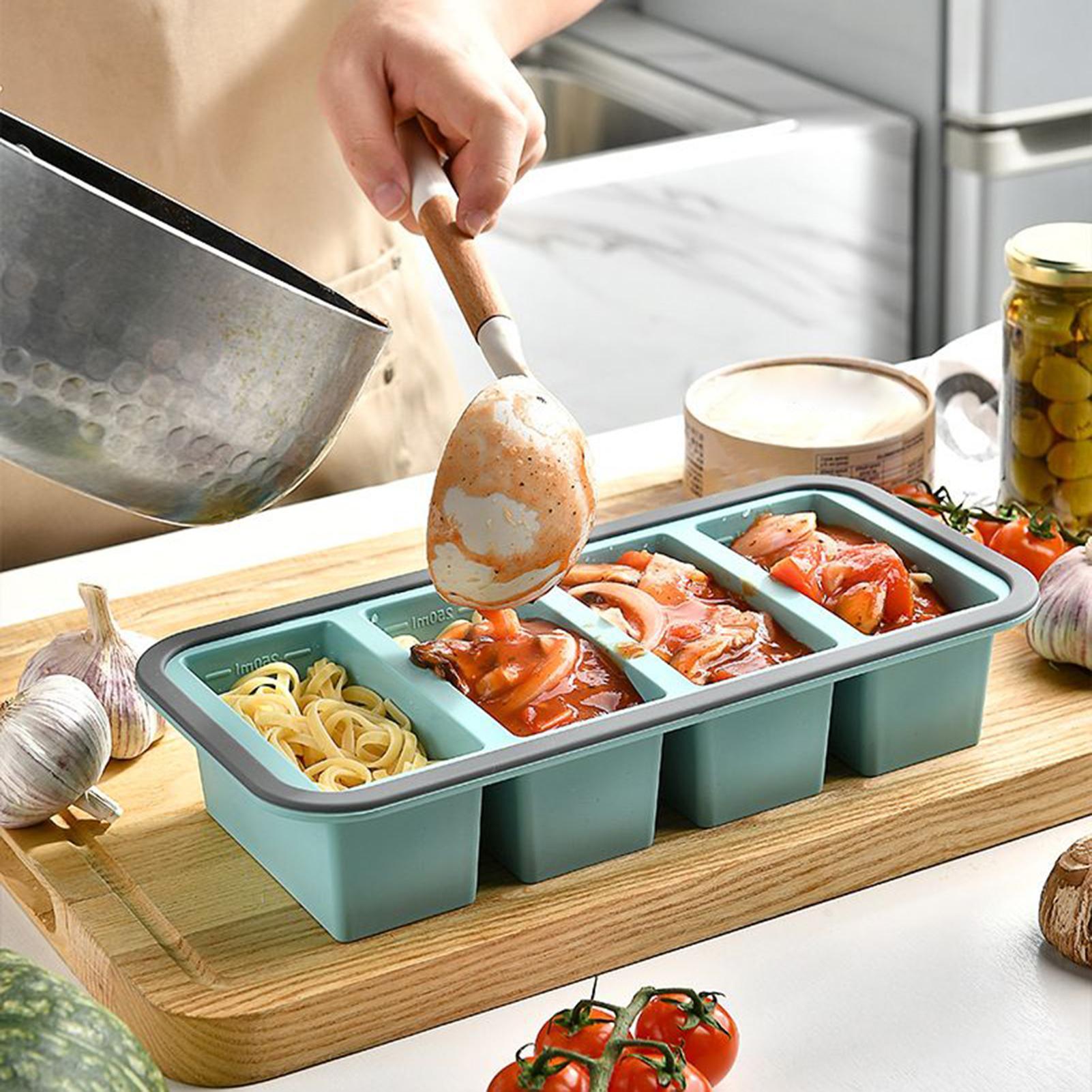 Formas de Silicone para Congel - Meal Prep Template avaliação e preço
