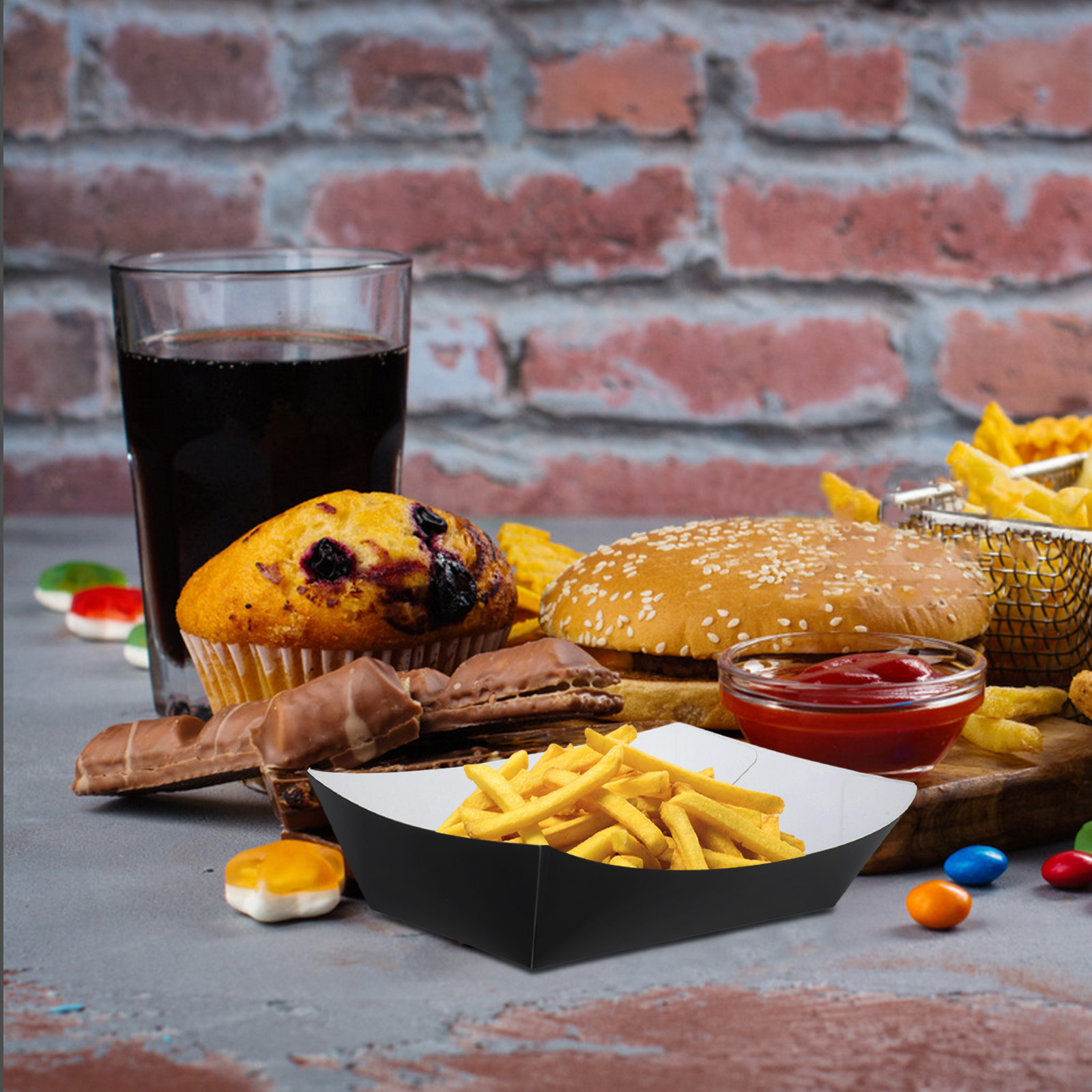 20 unidades de caixas descartá - Meal Prep Hot Dogs avaliação e preço