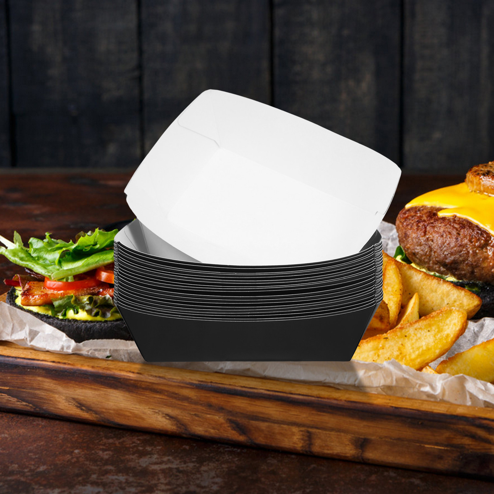 20 Unidades Caixas de Papel Kr - Meal Prep Hot Dogs avaliação e preço