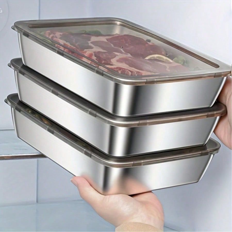 Conjunto de 6 Peças (3 Caixas  - Meal Prep Containers avaliação e preço