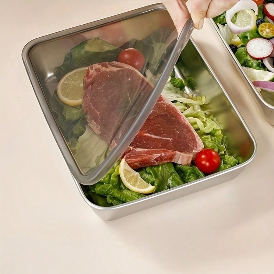 Conjunto de 6 Peças (3 Caixas  - Meal Prep Containers avaliação e preço