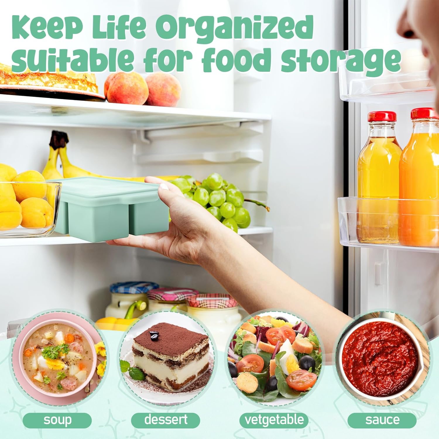 Forma de Silicone para Congela - Meal Prep Chia Pudding avaliação e preço