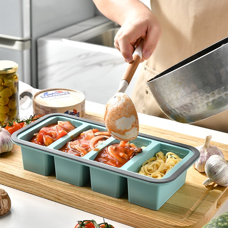 Bandeja de silicone para freez - Meal Prep Chia Pudding avaliação e preço