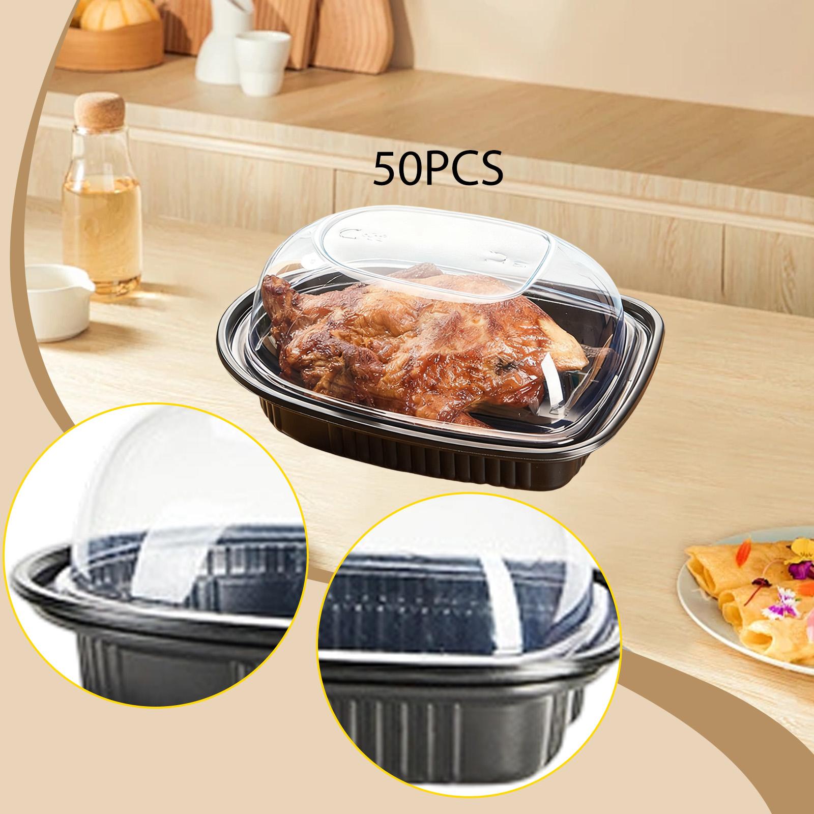 50x Recipientes para Frango As - Meal Prep With Rotisserie Chicken avaliação e preço