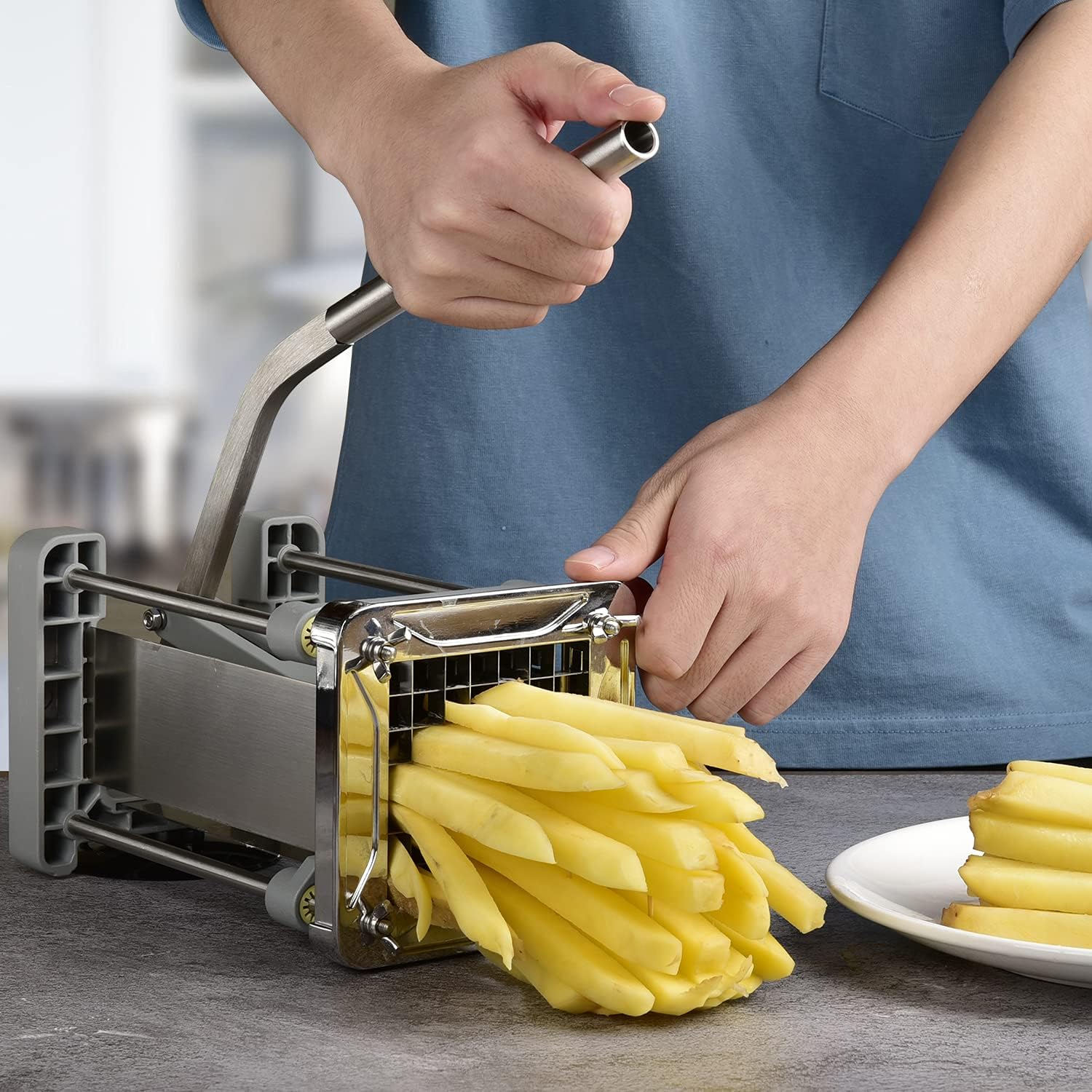 Cortador de Batatas Fritas, 1/ - Meal Prep Potatoes avaliação e preço