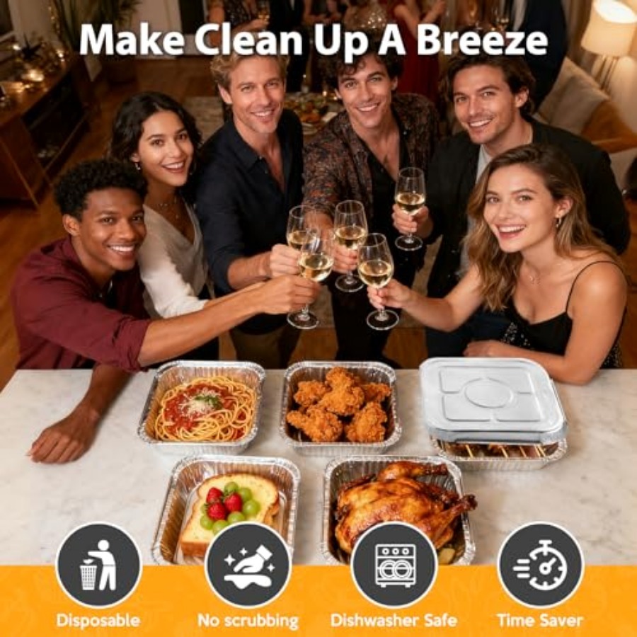 Assadeiras Descartáveis de Alu - Meal Prep Containers avaliação e preço