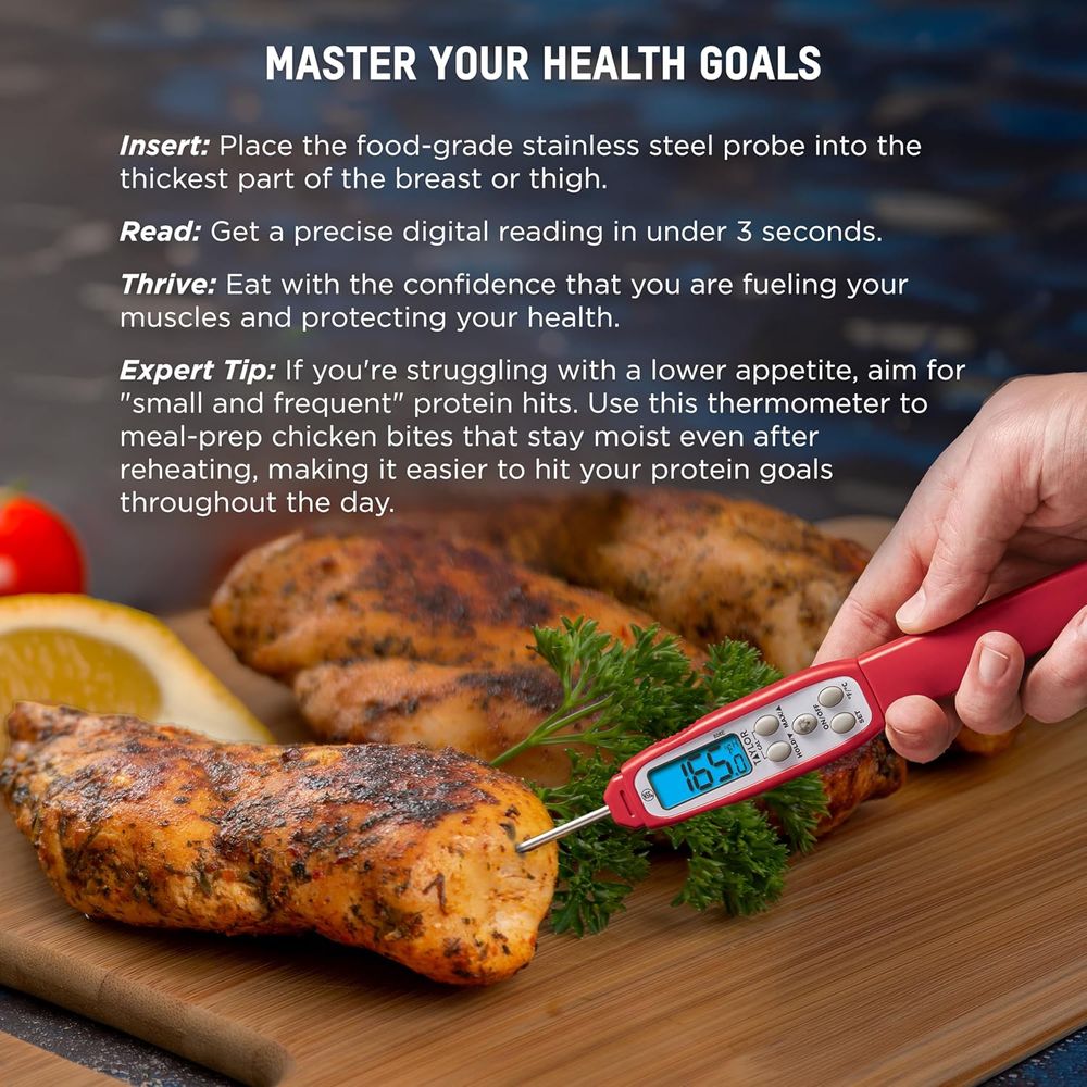 Termômetro Digital para Carne  - Meal Prep Chicken avaliação e preço