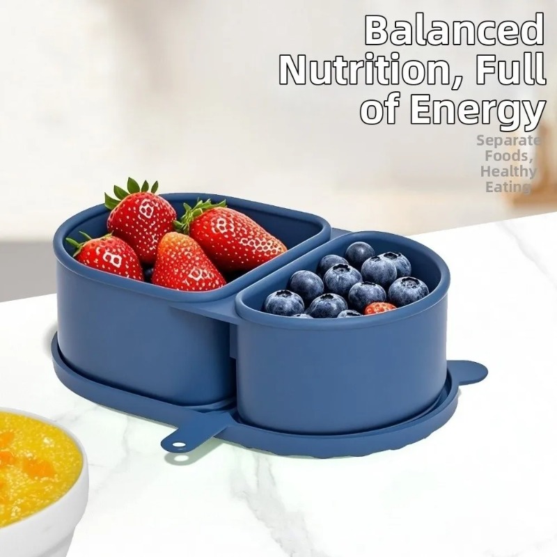 Marmita de Silicone de Grau Al - Meal Prep Chia Pudding avaliação e preço