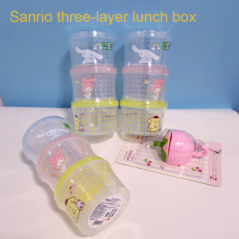 Conjunto de Caixa Bento Kitty  - Meal Prep Containers avaliação e preço