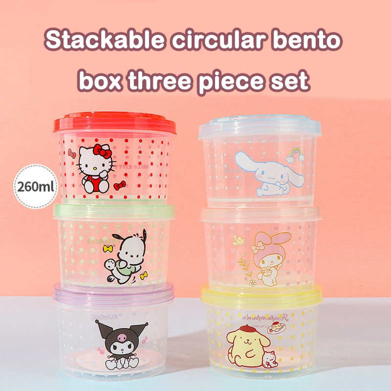 Conjunto de Caixa Bento Kitty  - Meal Prep Containers avaliação e preço
